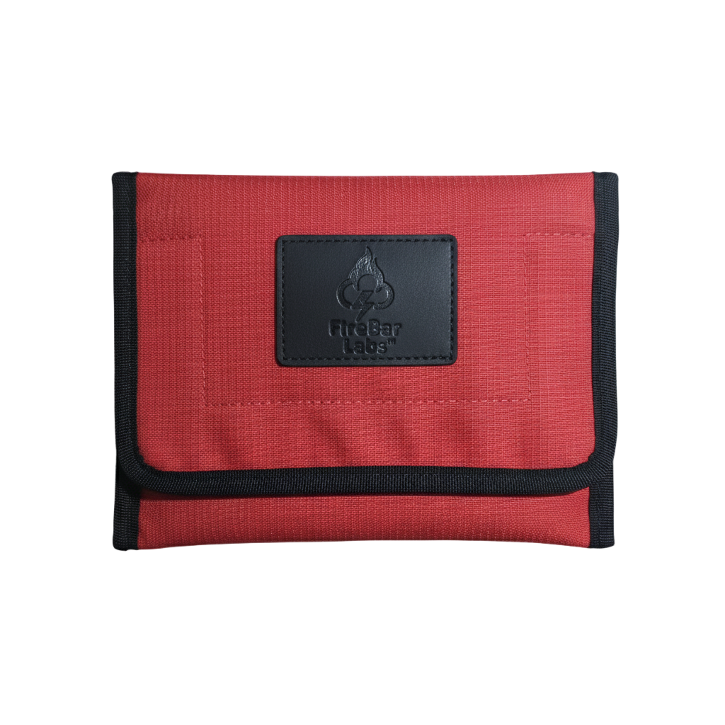 FireBar Labs Smell Proof Travel Wallet - Lockable - Hidden Lock