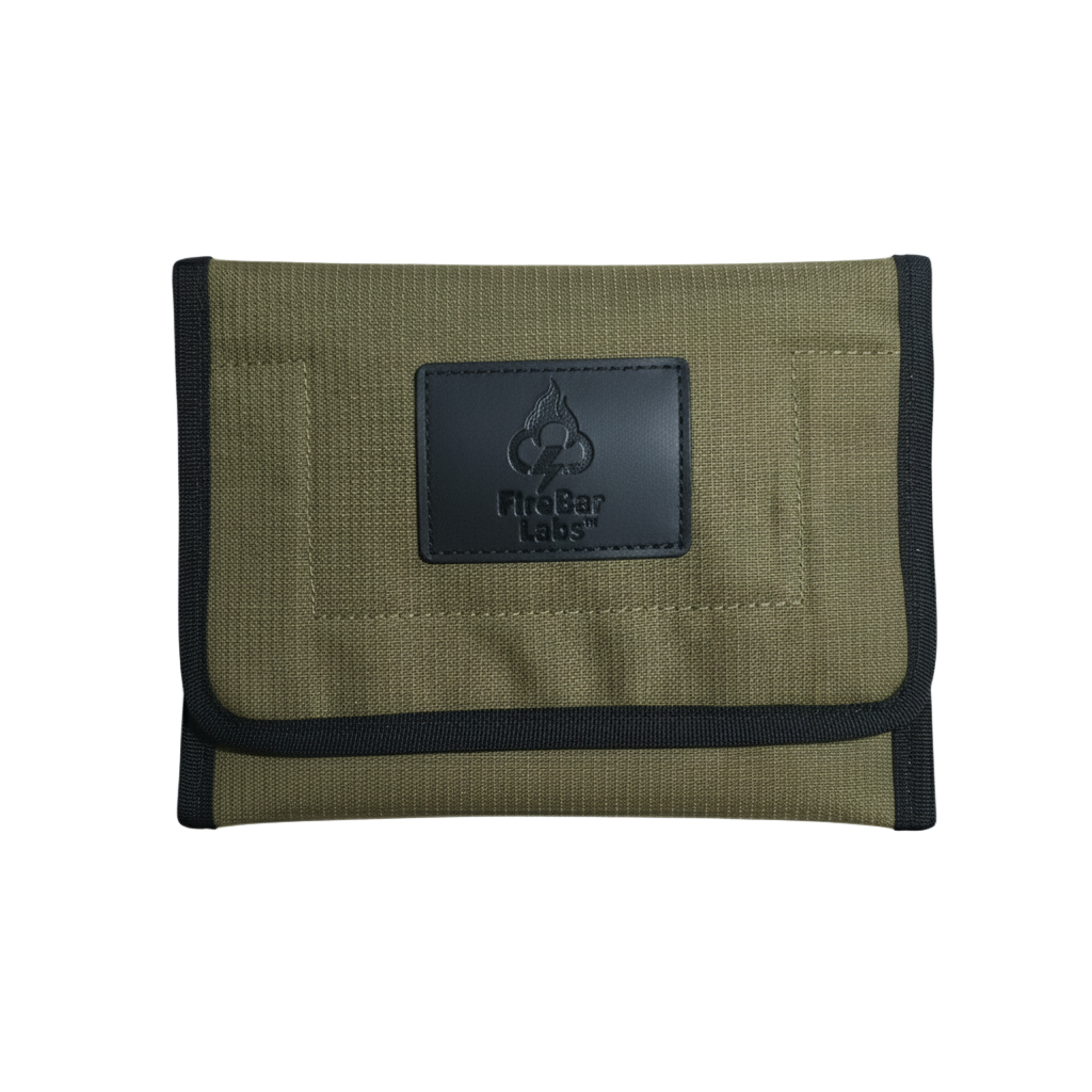 FireBar Labs Smell Proof Travel Wallet - Lockable - Hidden Lock