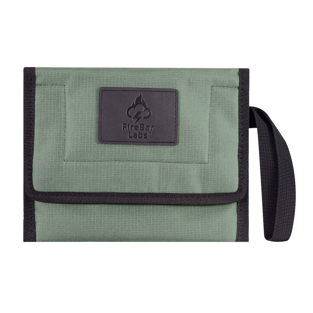 FireBar Labs Smell Proof Travel Wallet - Lockable - Hidden Lock