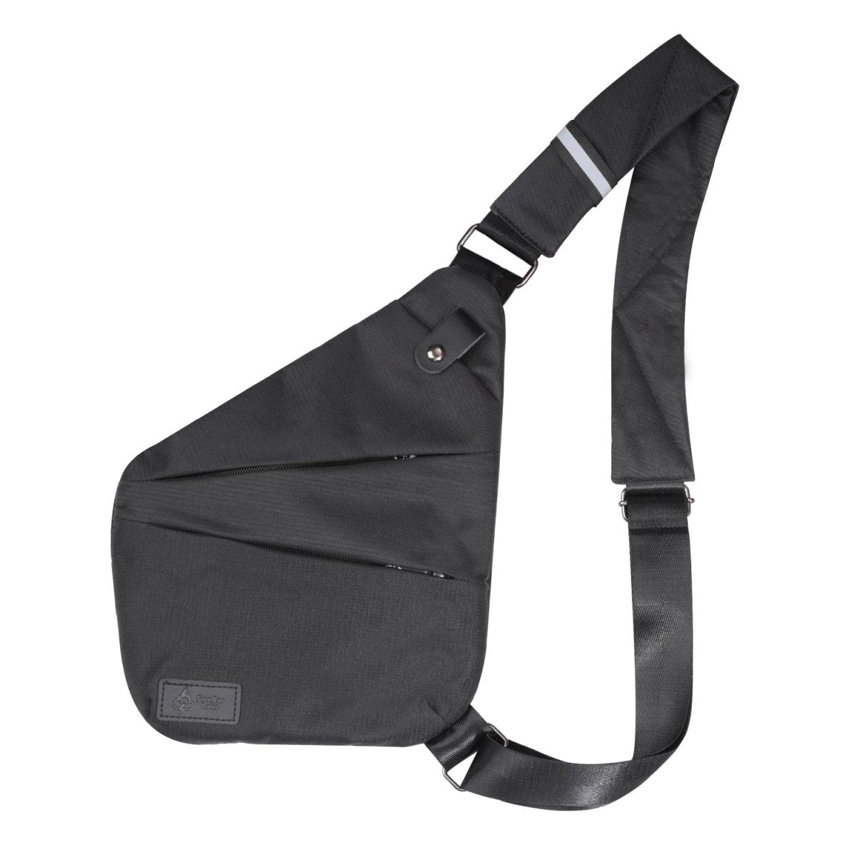 FireBar Labs Smell Proof Cross Body Bag - Lockable - Smell Proof Fashion - FireBar Labs - Stealth Black