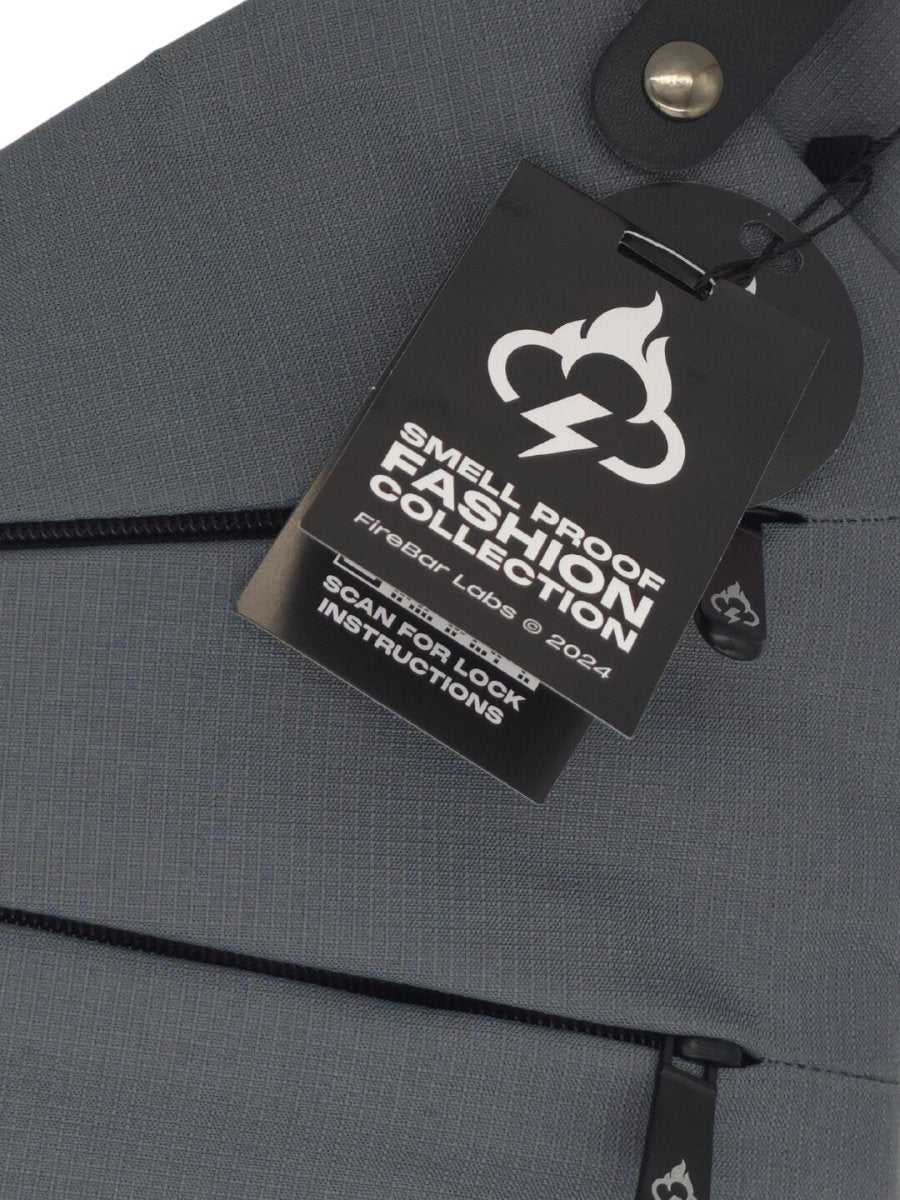 FireBar Labs Smell Proof Cross Body Bag - Lockable - Smell Proof Fashion - FireBar Labs - Purple Camo