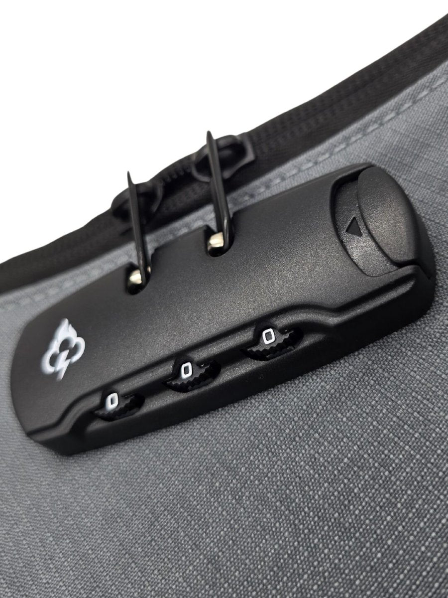 FireBar Labs Smell Proof Cross Body Bag - Lockable - Smell Proof Fashion - FireBar Labs - Purple Camo