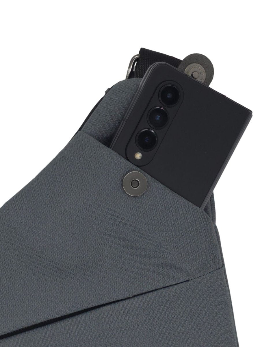 FireBar Labs Smell Proof Cross Body Bag - Lockable - Smell Proof Fashion - FireBar Labs - Purple Camo