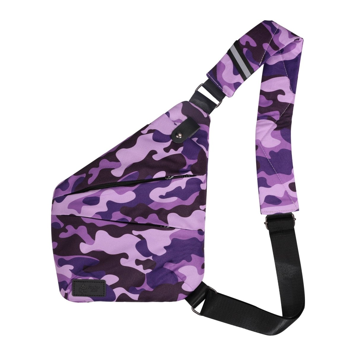 FireBar Labs Smell Proof Cross Body Bag - Lockable - Smell Proof Fashion - FireBar Labs - Purple Camo