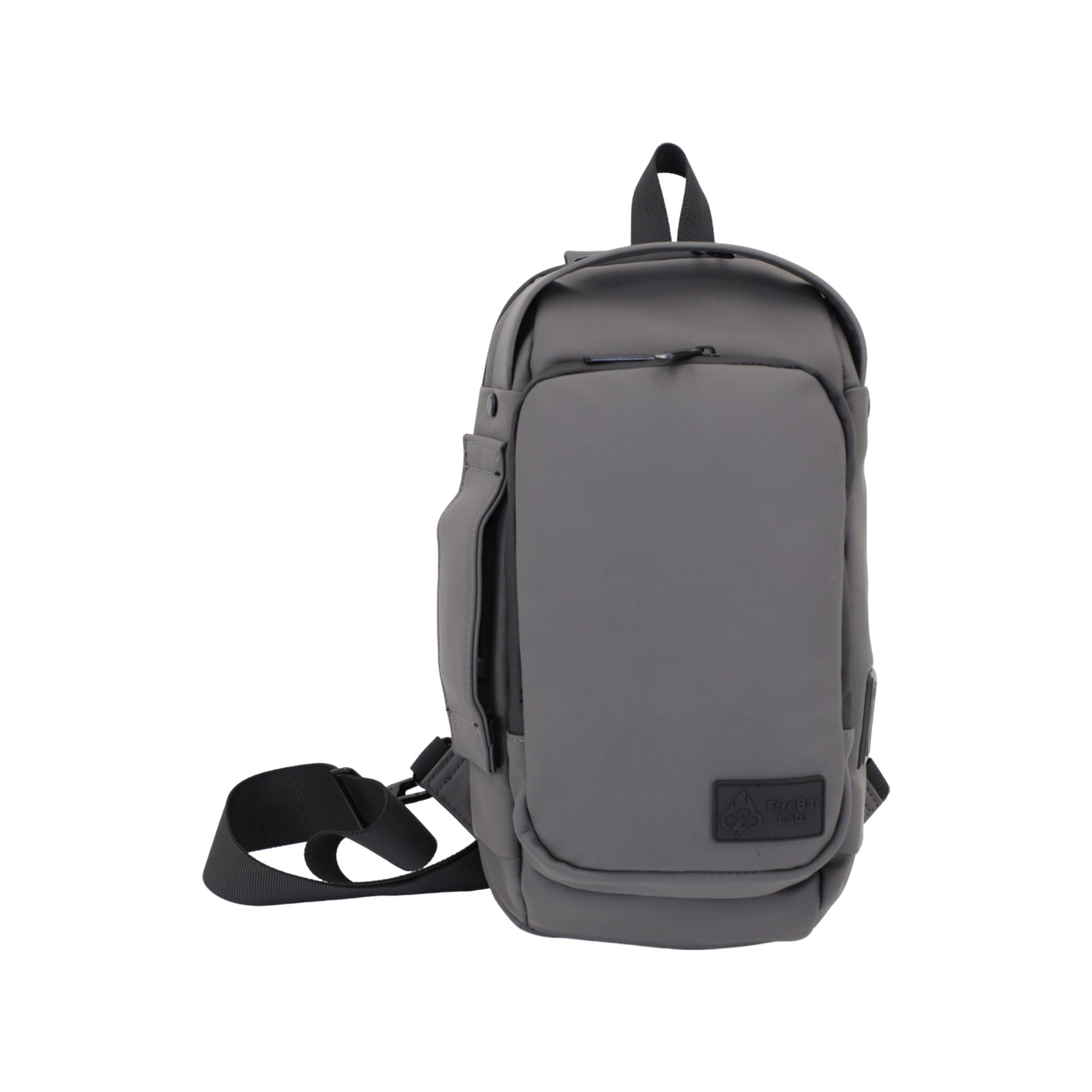 FireBar Labs Smell Proof Executive Tech Cross Body w/USB - C Fast Charge Port - Smell Proof Fashion - FireBar Labs - Saddle Brown