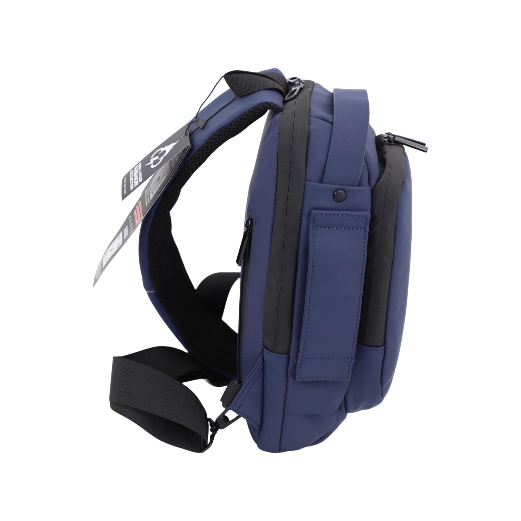 FireBar Labs Smell Proof Executive Tech Cross Body w/USB - C Fast Charge Port - Smell Proof Fashion - FireBar Labs - Saddle Brown