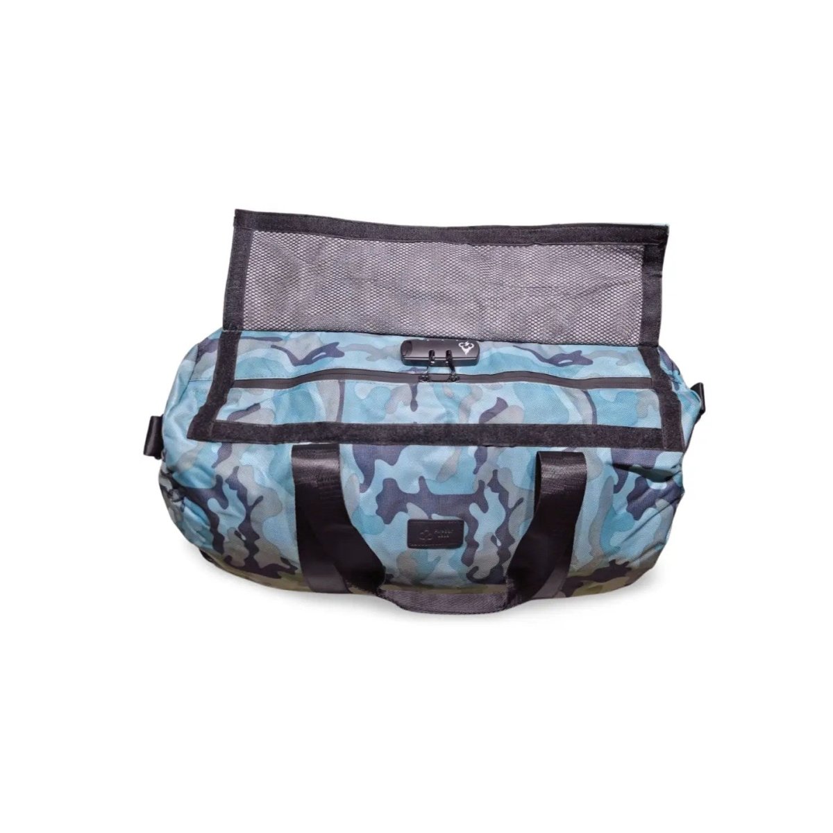 FireBar Labs Smell Proof Max Duffle Bag - Lockable - Smell Proof Fashion - FireBar Labs - Teal Camo