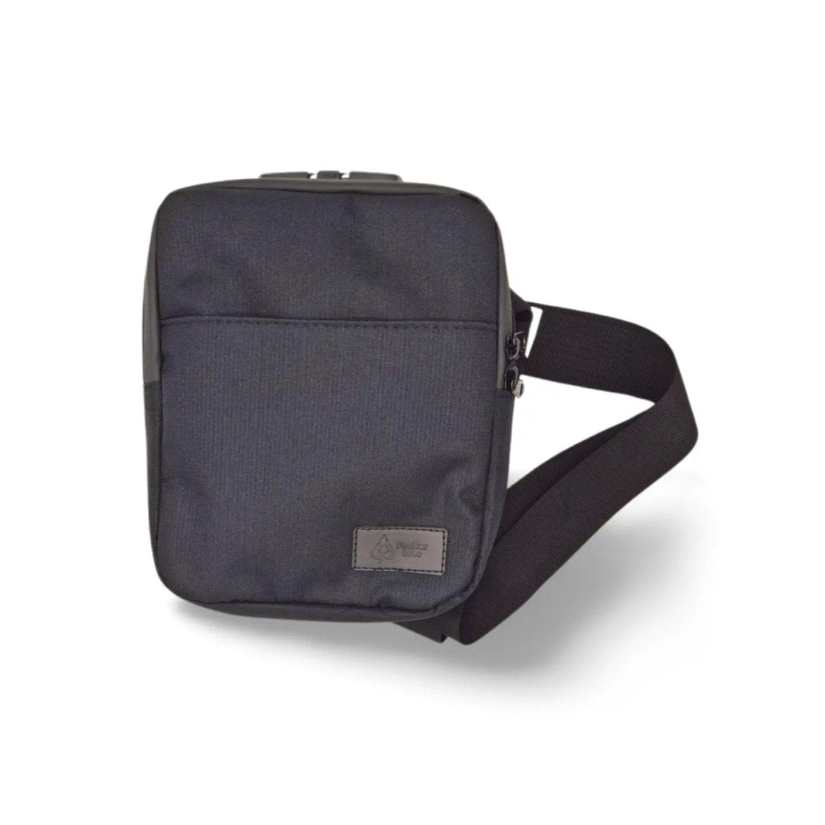 FireBar Labs Smell Proof Messenger Bag - Lockable - Smell Proof Fashion - FireBar Labs - Stealth Black Ripstop