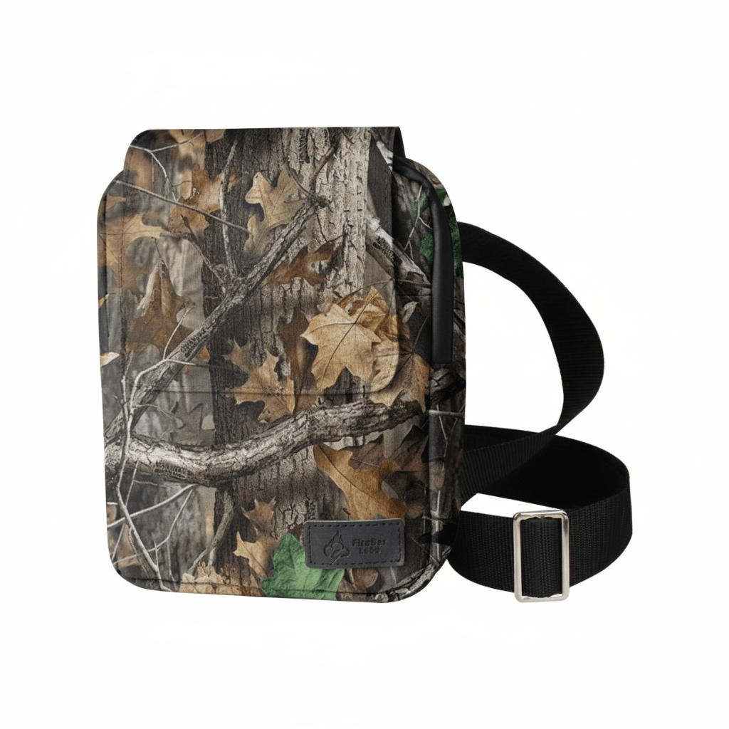 FireBar Labs Smell Proof Messenger Bag - Lockable - Smell Proof Fashion - FireBar Labs - Tree Camo