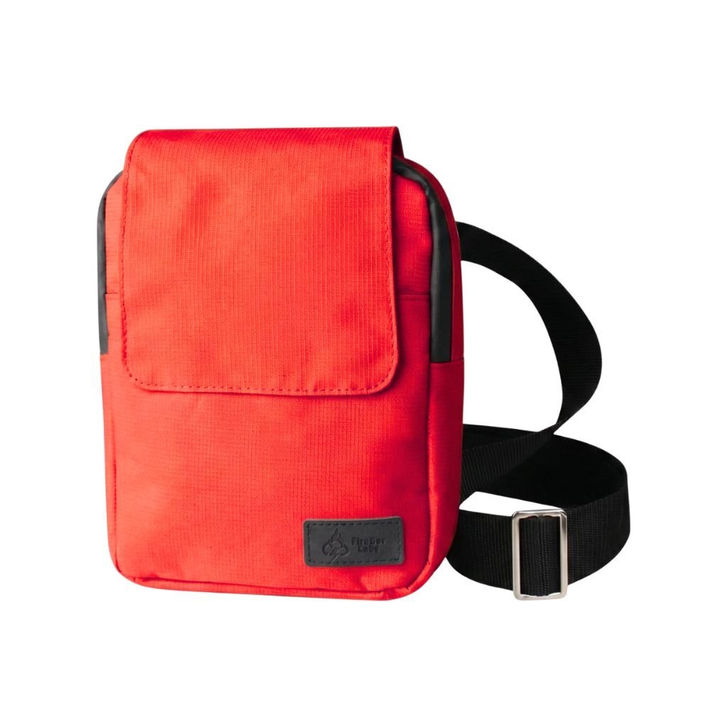 FireBar Labs Smell Proof Messenger Bag - Lockable - Smell Proof Fashion - FBS-MSG-005 - Safely Fashion Powered by FireBar Labs