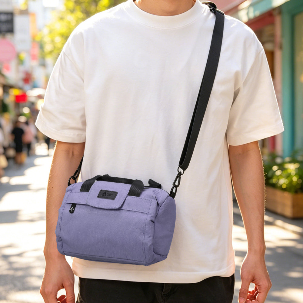 FireBar Labs Essential Mini Duffle Bag in Lilac — alternate view 5