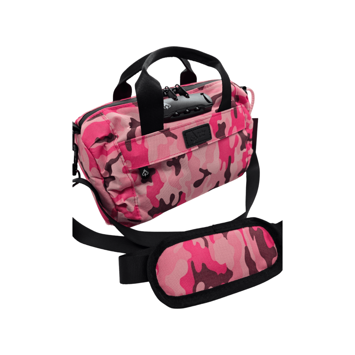 FireBar Labs Smell Proof Mini Duffle Bag - Lockable - Smell Proof Fashion - FireBar Labs - Pink Camo