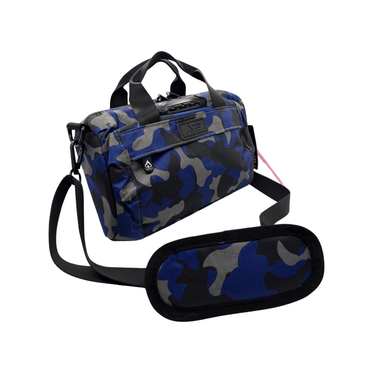 FireBar Labs Smell Proof Mini Duffle Bag - Lockable - Smell Proof Fashion - FireBar Labs - Teal Camo