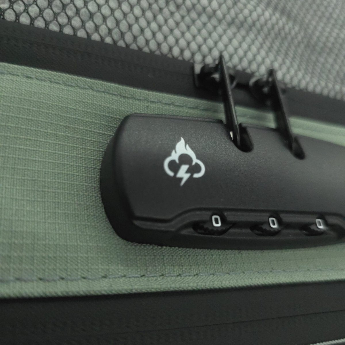 FireBar Labs Smell Proof Travel Wallet - Lockable - Smell Proof Fashion - FireBar Labs - Grey Camo