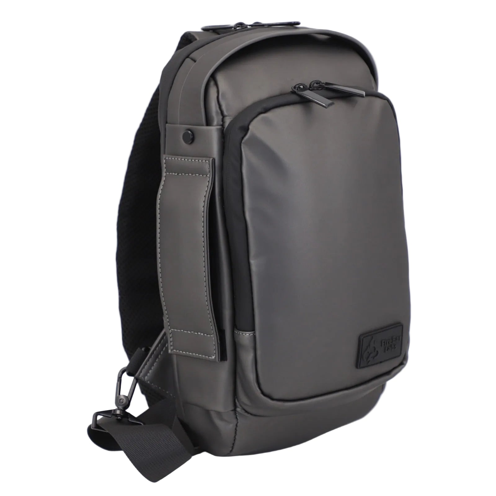 FireBar Labs Smell Proof Executive Tech Cross Body w/USB - C Fast Charge Port - Hidden Lock - FBS-XCBB-007 - Safely Fashion Powered by FireBar Labs