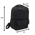 FireBar Labs Smell Proof Adventure Backpack w/USB - C Fast Charge Port - Smell Proof Fashion - FireBar Labs - Phantom Black