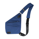 FireBar Labs Smell Proof Cross Body Bag - Lockable - Smell Proof Fashion - FireBar Labs - Vivid Blue