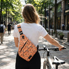 FireBar Labs Essential Crossbody Bag in Orange Camo — alternate view 3
