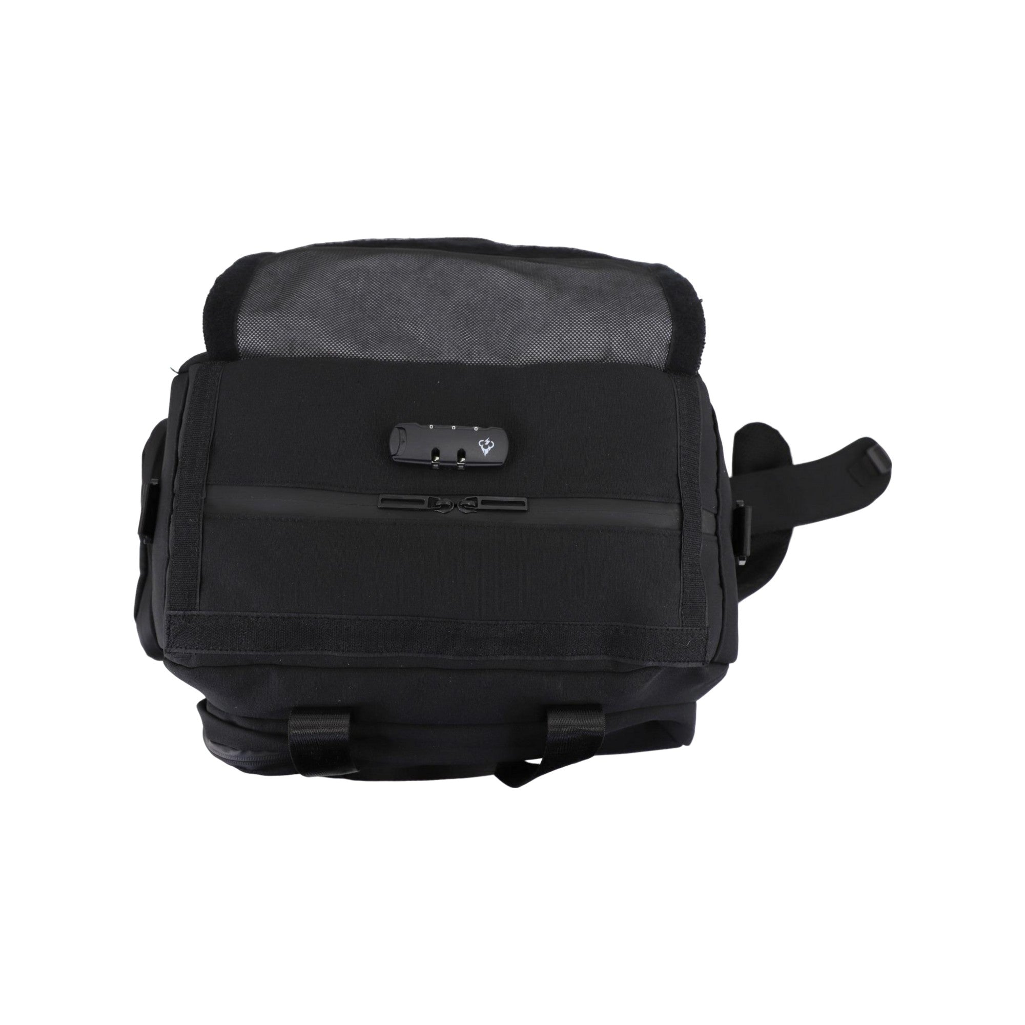 FireBar Labs Smell Proof Hybrid Duffle Bag Backpack w/USB - C Fast Charge Port - Smell Proof Fashion - FireBar Labs - Phantom Black