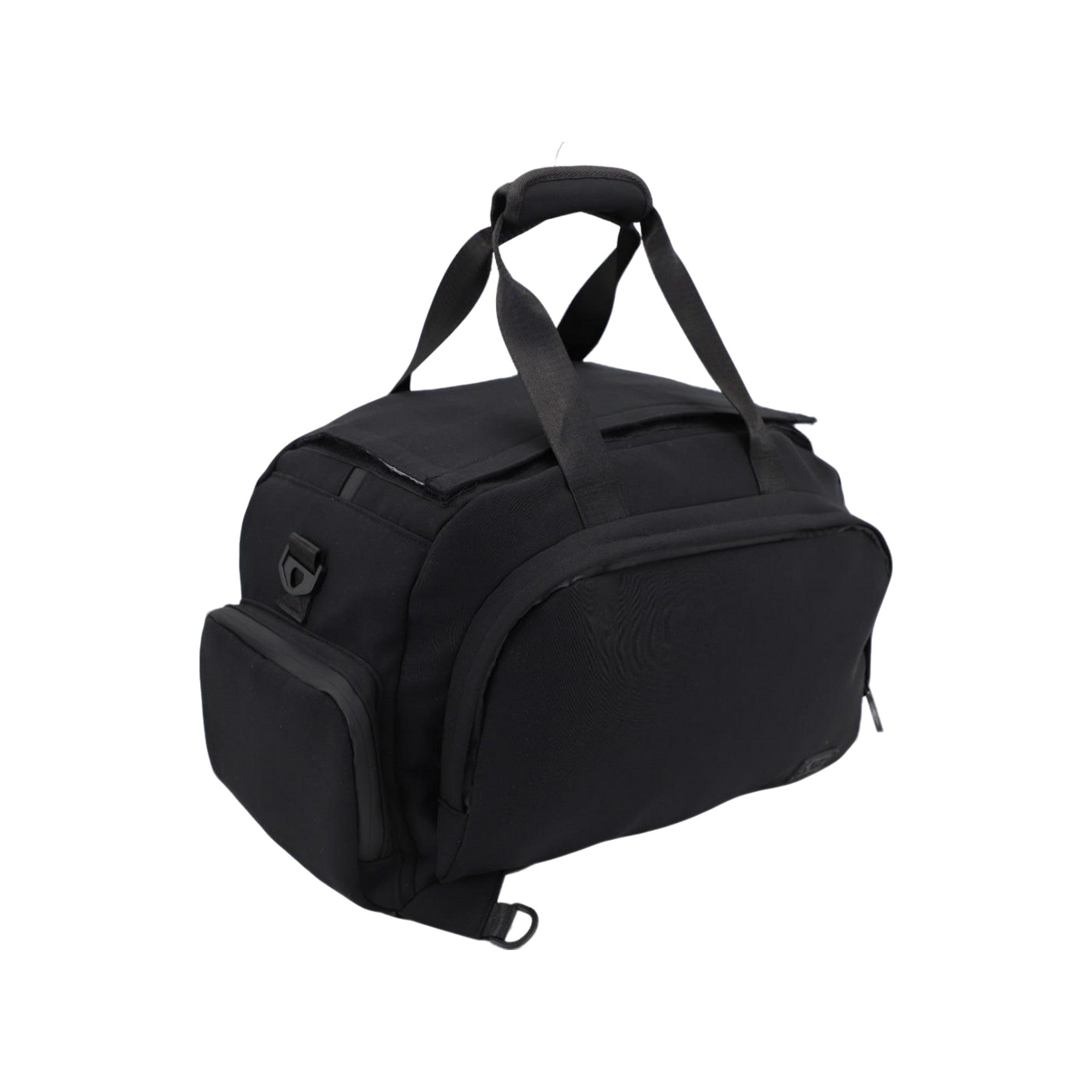 FireBar Labs Smell Proof Hybrid Duffle Bag Backpack w/USB - C Fast Charge Port - Smell Proof Fashion - FireBar Labs - Phantom Black