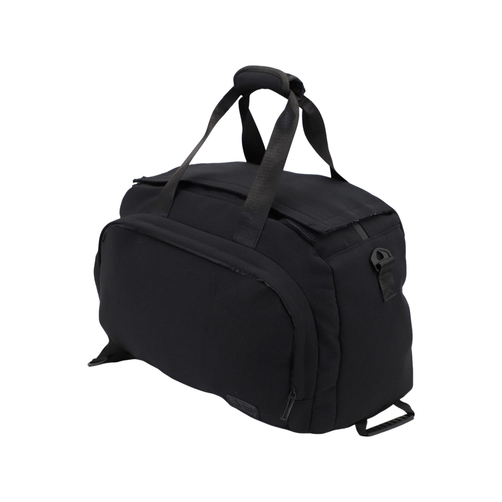 FireBar Labs Smell Proof Hybrid Duffle Bag Backpack w/USB - C Fast Charge Port - Smell Proof Fashion - FireBar Labs - Phantom Black
