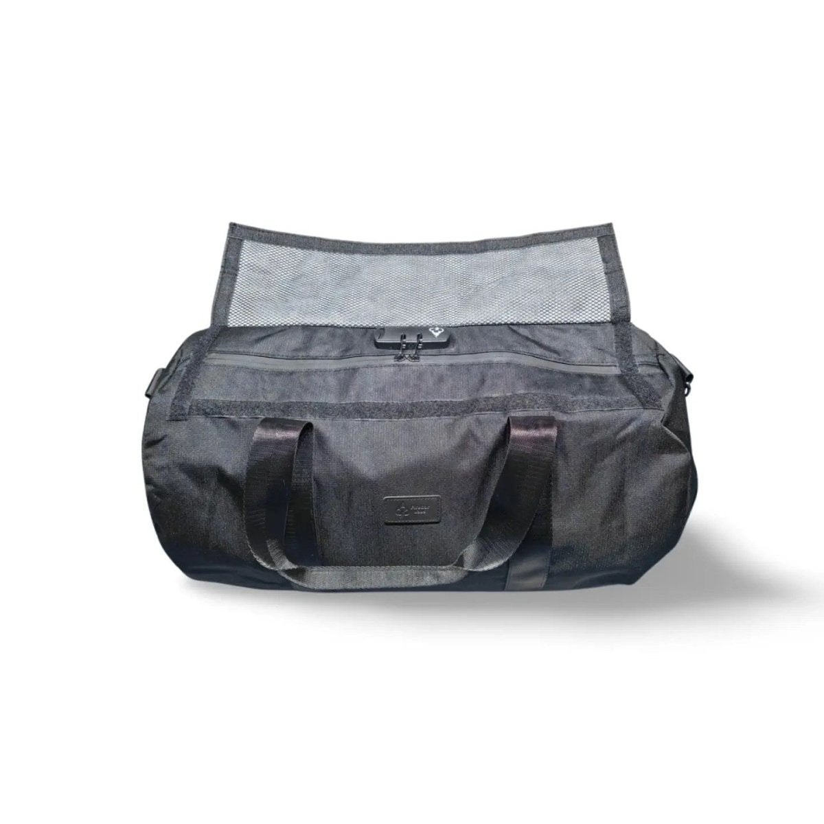 FireBar Labs Smell Proof Max Duffle Bag - Lockable - Smell Proof Fashion - FireBar Labs - Stealth Black Ripstop