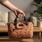 FireBar Labs Essential Mini Duffle Bag in Orange Camo — alternate view 3