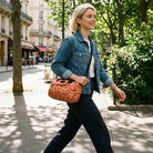 FireBar Labs Essential Mini Duffle Bag in Orange Camo — alternate view 4