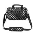 FireBar Labs Essential Mini Duffle Bag in Polka Dot — smell proof mini duffle bag with hidden lock