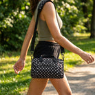 FireBar Labs Essential Mini Duffle Bag in Polka Dot — alternate view 4