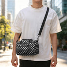 FireBar Labs Essential Mini Duffle Bag in Polka Dot — alternate view 5