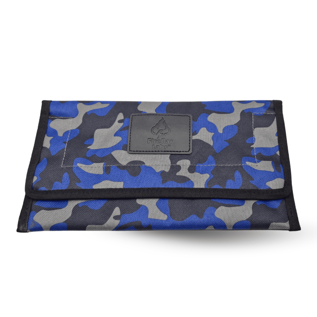 FireBar Labs Smell Proof Travel Wallet - Lockable - Smell Proof Fashion - FireBar Labs - Blue Camo