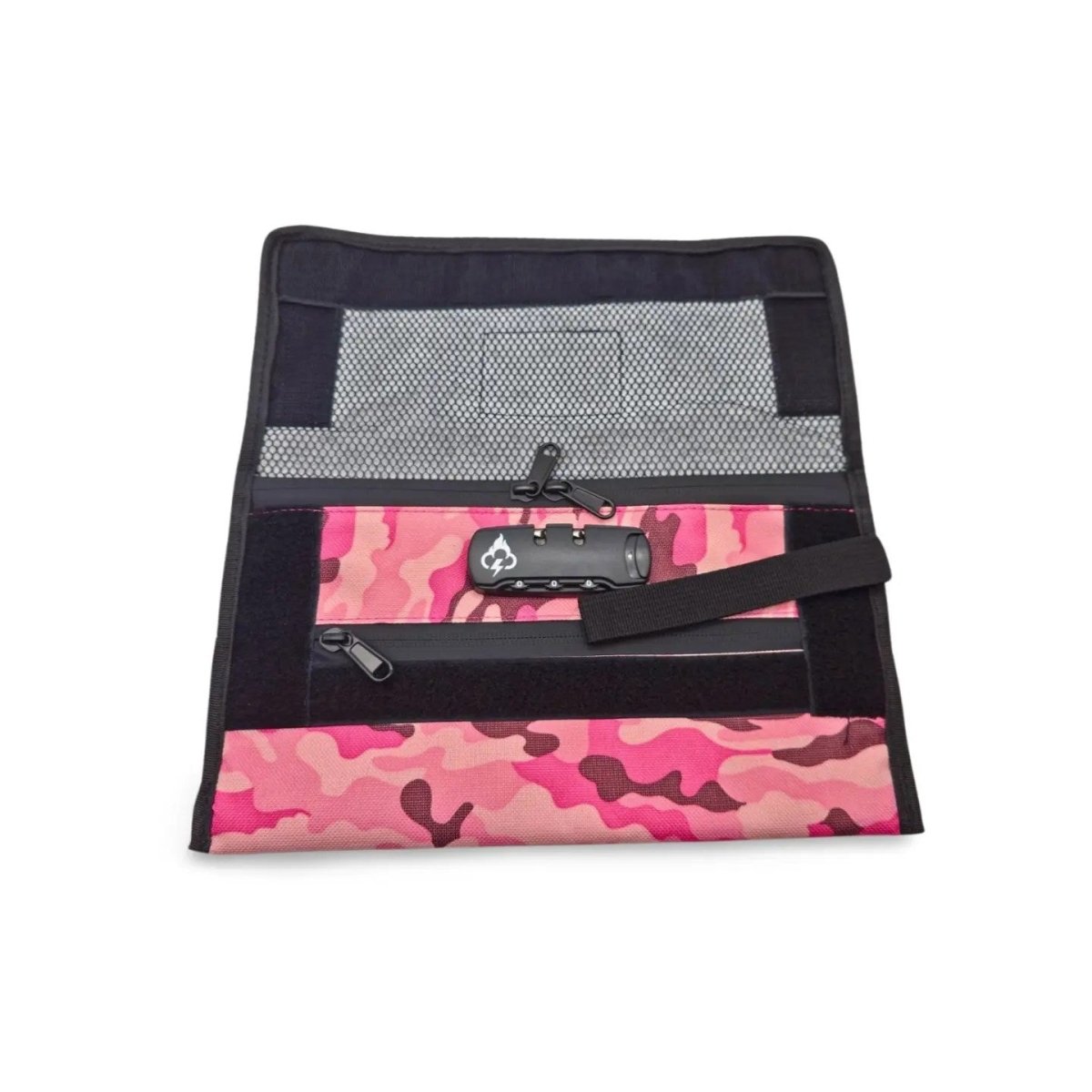 FireBar Labs Smell Proof Travel Wallet - Lockable - Smell Proof Fashion - FireBar Labs - Grey Camo