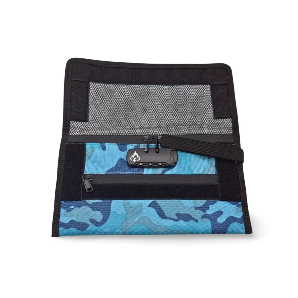 FireBar Labs Smell Proof Travel Wallet - Lockable - Smell Proof Fashion - FireBar Labs - Grey Camo