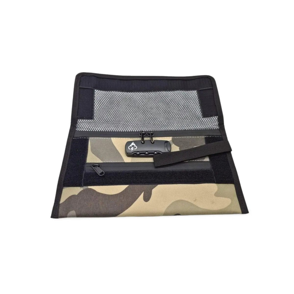 FireBar Labs Smell Proof Travel Wallet - Lockable - Smell Proof Fashion - FireBar Labs - Grey Camo